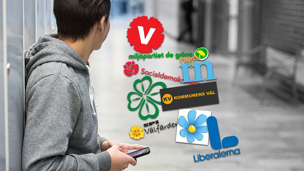 Mobilförbud i skolan eller inte? Så tycker ditt parti i Hylte kommun.