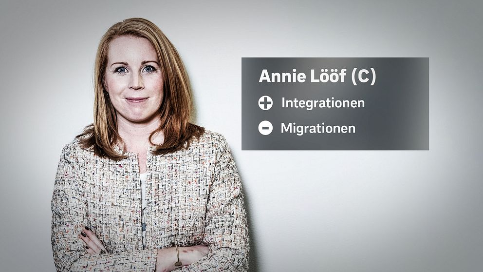 Centerpartiets partiledare Annie Lööf.