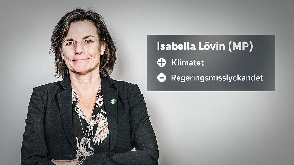 Miljöpartiets språkrör Isabella Lövin.