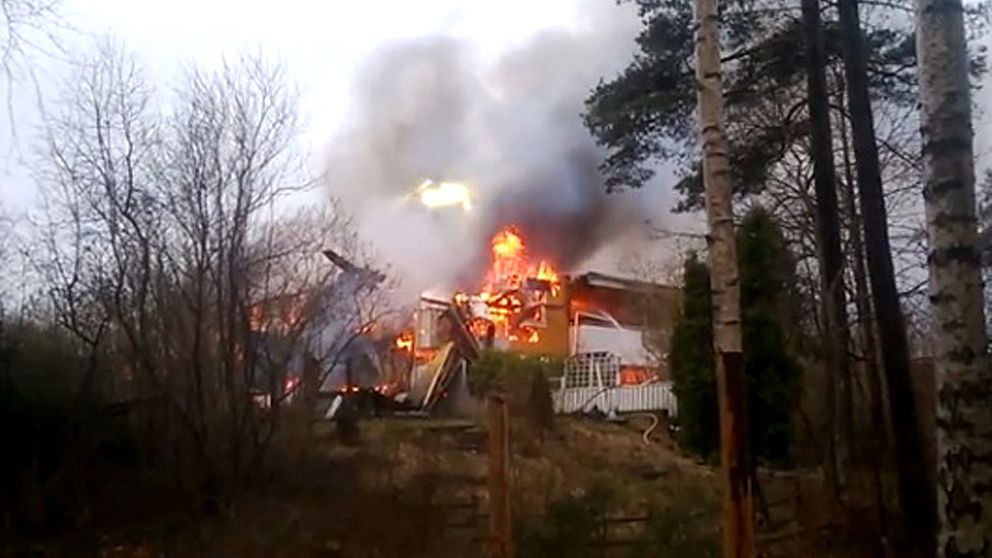 Brand Lextorp Trollhättan