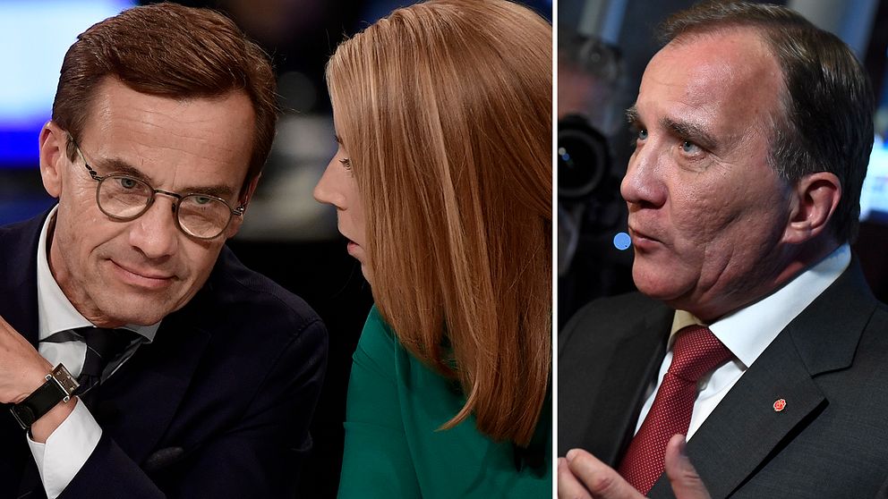 Ulf Kristersson (M), Annie Lööf (C) och Stefan Löfven (S) blir huvudpersoner i det dramatiska efterspel som nu följer efter valet