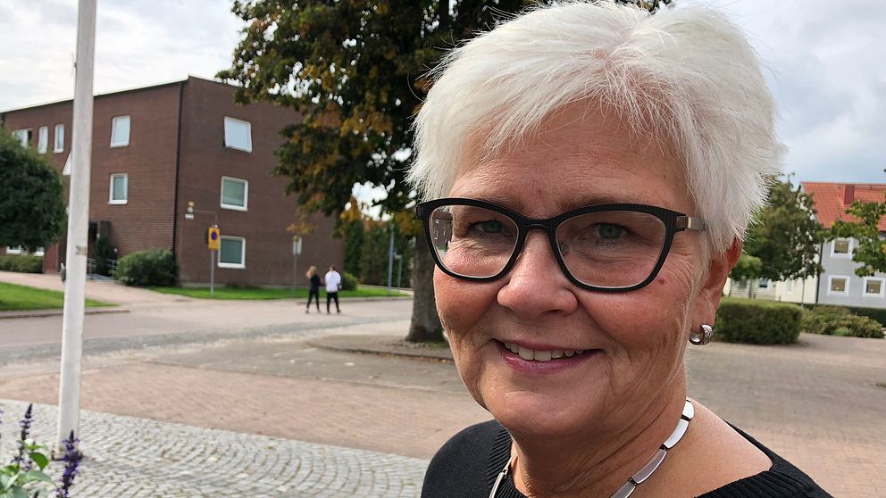 Carina Zachau (M), kollektivtrafiknämndens ordförande i Skåne.