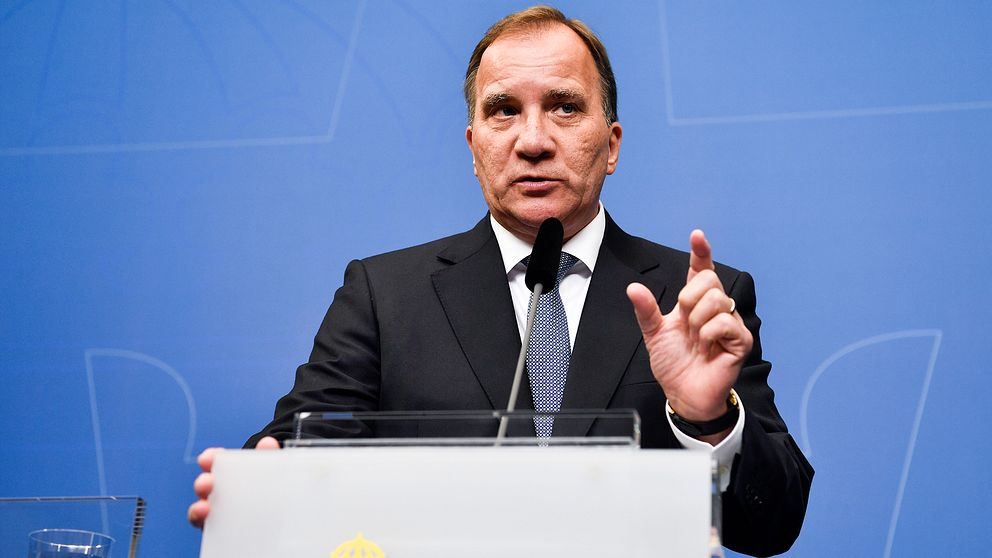 Statsminister Stefan Löfven.