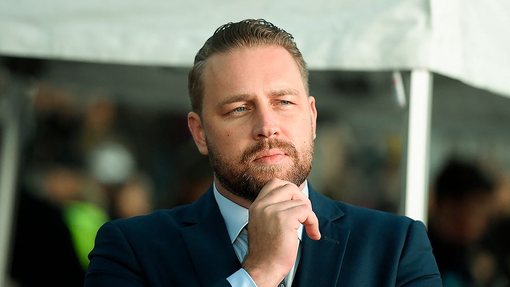 Mattias Karlsson, gruppledare för Sverigedemokraterna.