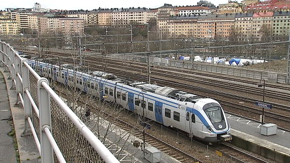 tåg stockholm mälardalen järnväg