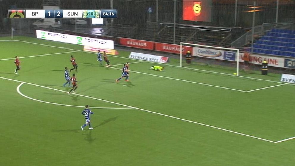 GIF Sundsvall slår Brommapojkarna med 3-1.