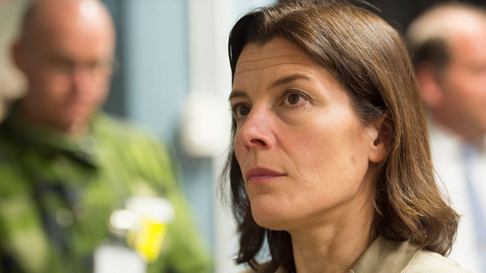 Försvarsminister Karin Enström (M)
