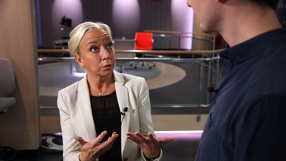 SVT:s politikreporter Elisabeth Marmorstein.