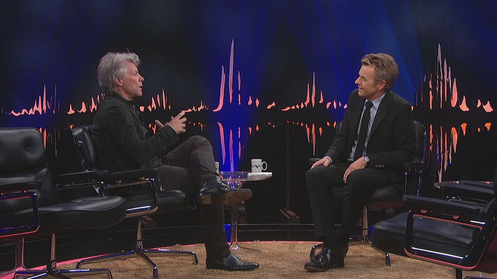 Jon Bon Jovi berättar för Skavlan om varför hans samarbete med Avicii aldrig nådde publiken.