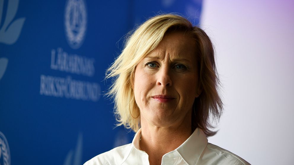 Åsa Fahlén, ordförande, för Lärarnas Riksförbund.