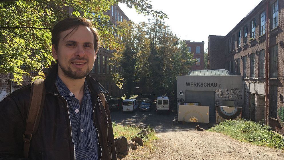 Jakub Simcik har etablerat sig som videokonstnär i Leipzig.