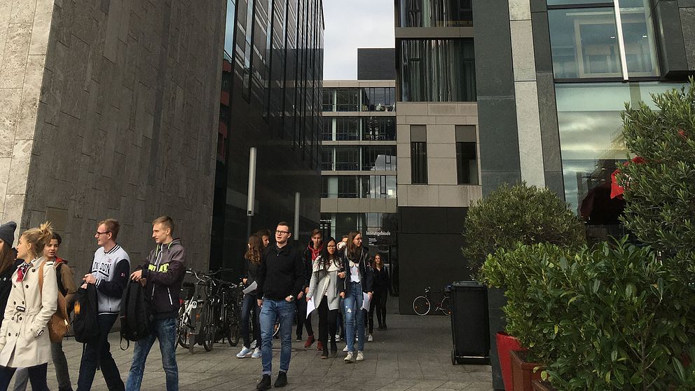 Det nya universitetet i Leipzig har placerats mitt i staden och har dragit till sig studenter från hela Tyskland.