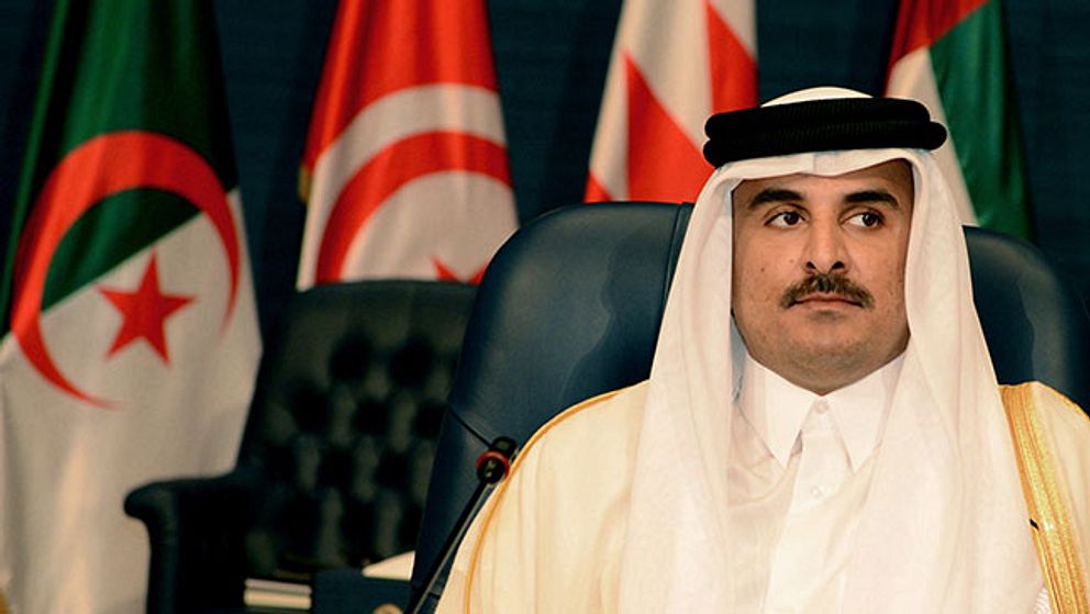 Qatars emir Tamim bin Hamad.