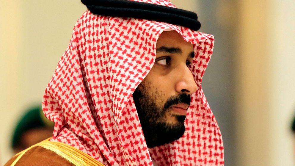 Den saudiske kronprinsen Muhammed bin Salman.