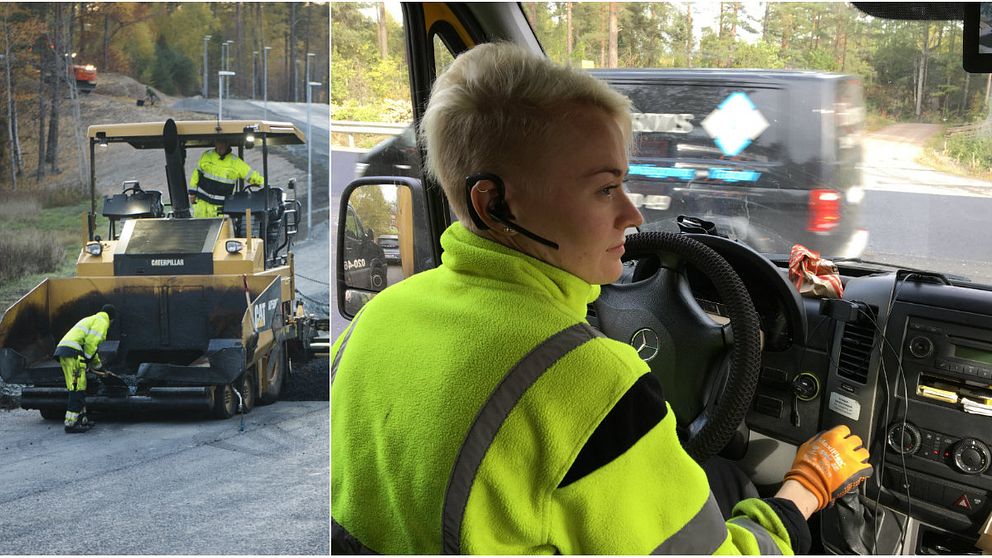 Jessica Beck berättar att ofta upplever både farliga situationer och får utstå glåpord från arga trafikanter.