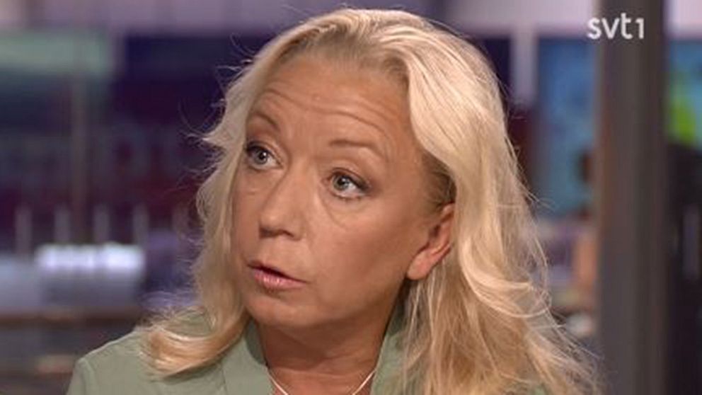 SVT:s politikreporter Elisabeth Marmorstein.