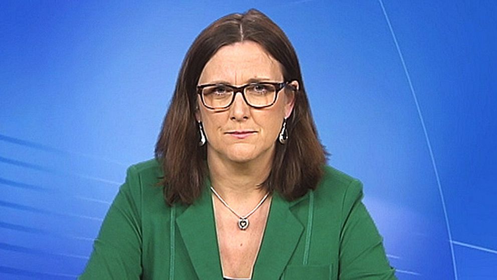 Cecilia Malmström, EU-kommissionär, i Agenda