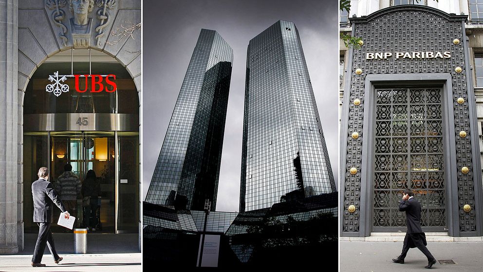 UBS, Deutsche Bank och BNP Paribas är involverade i det som kallas Europas största skattestöld i modern tid