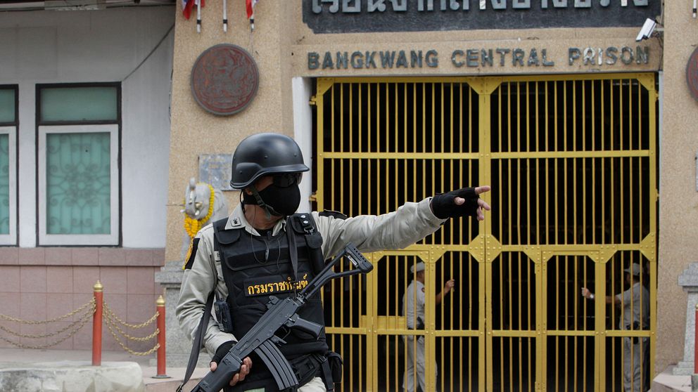 Bangkwang central prison i Bangkok.