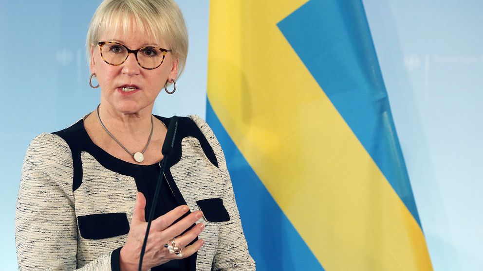 Margot Wallström är djupt oroad över situationen för mänskliga rättigheter i Saudiarabien.