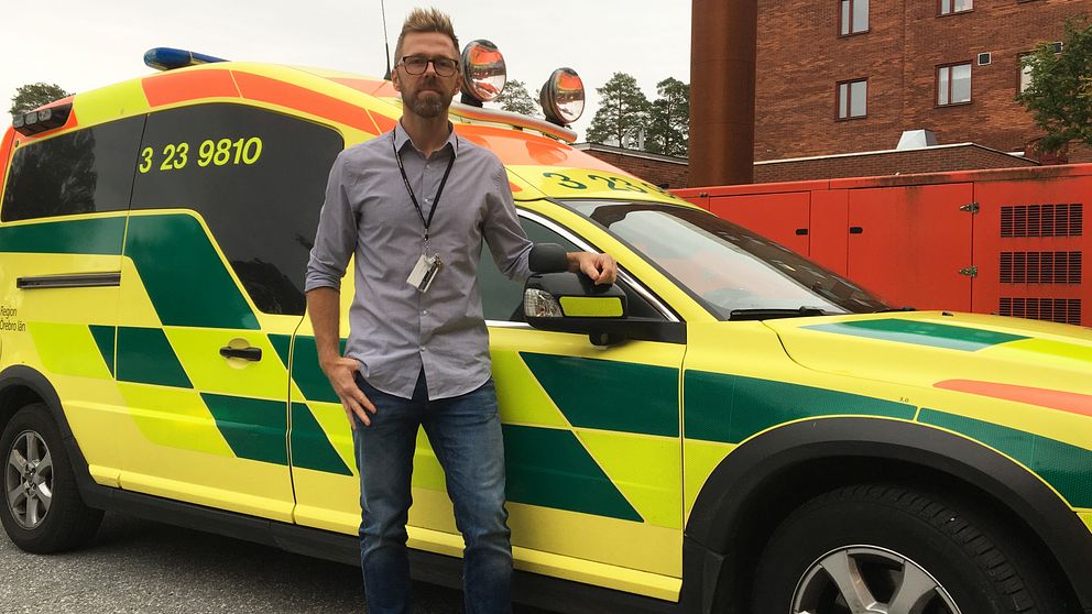 Andreas Norling, chef för ambulansen i norra Örebro län.
