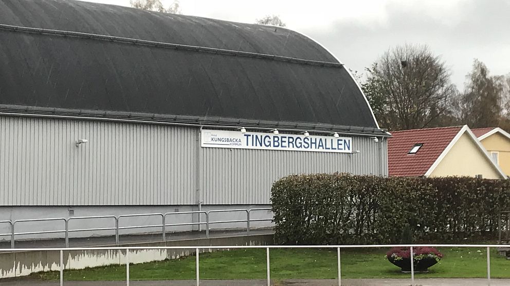 Tingbergshallen i Kungsbacka kommun.
