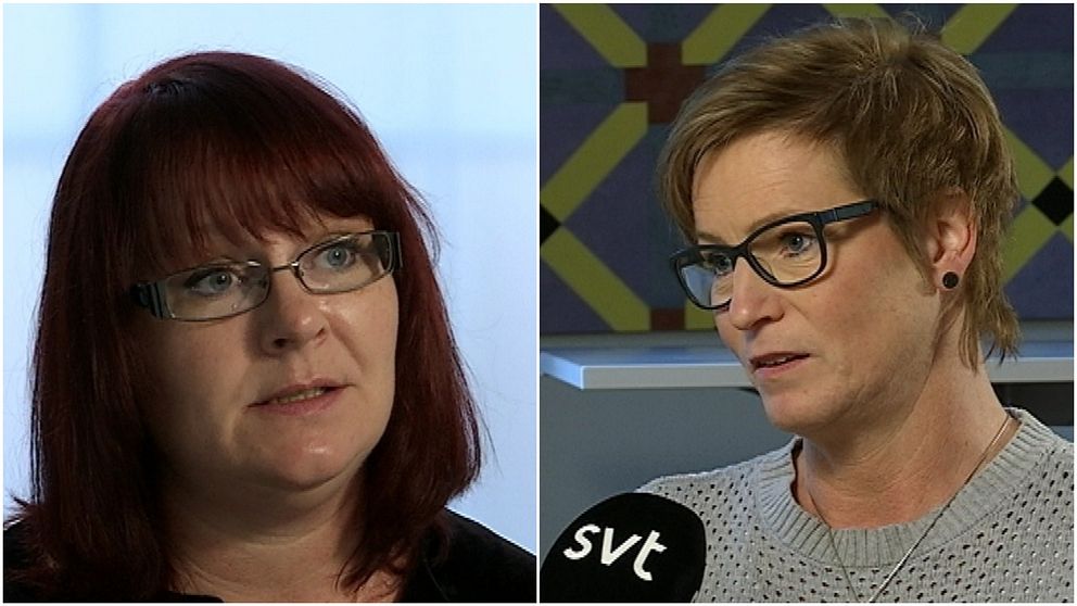 Två porträttbilder på Linda Bredahl och Eva-Britt Sjöberg.