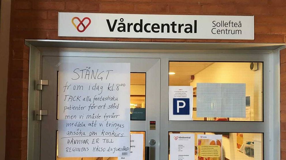 Bild på Voons stängda vårdcentral