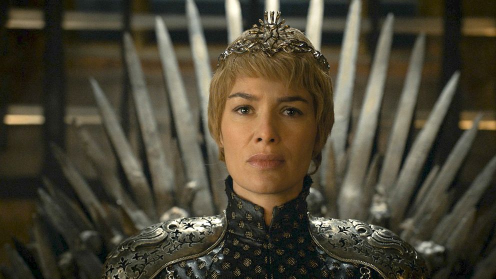 Lena Headey som Cersei Lannister i Game of Thrones.