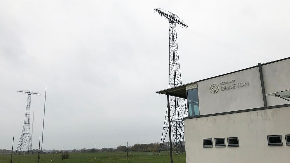 Världsarvet radiostationen i Grimeton i Varbergs kommun.