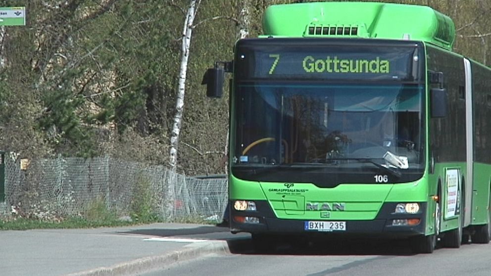Buss nr 7 till Gottsunda