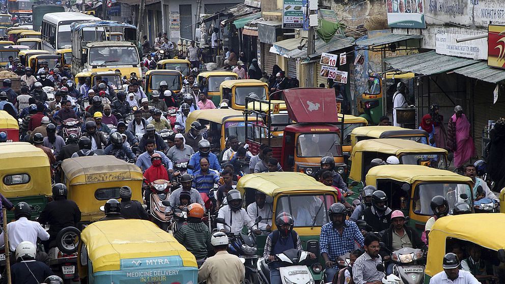 I Bangalore i Indien hoppas man nu få hjälp av japansk teknologi för att lösa problem med köer och trafikstockningar.