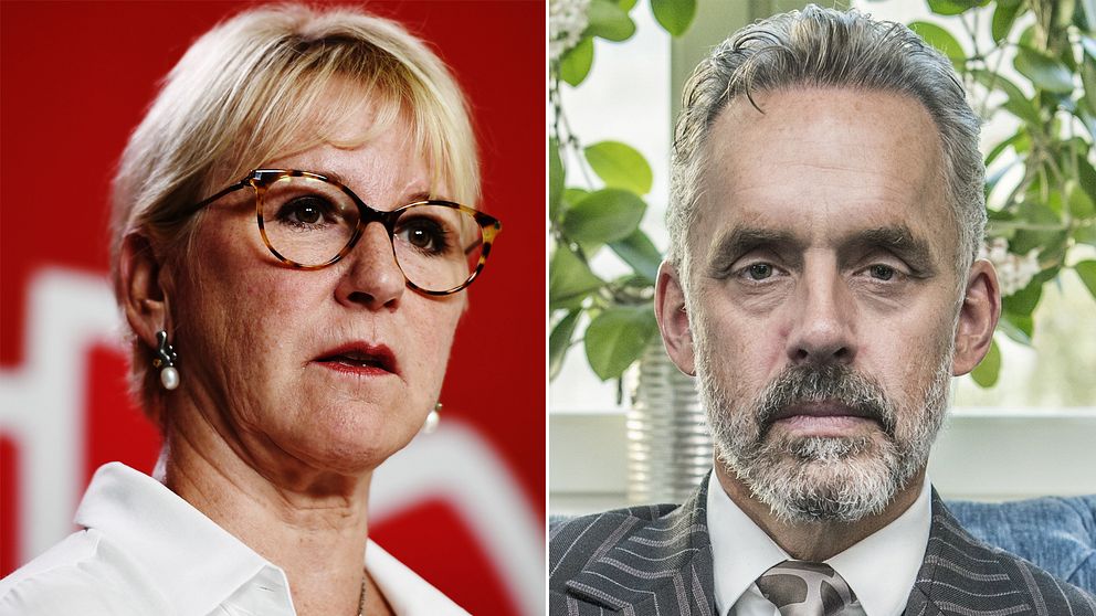 Margot Wallström och Jordan B Peterson