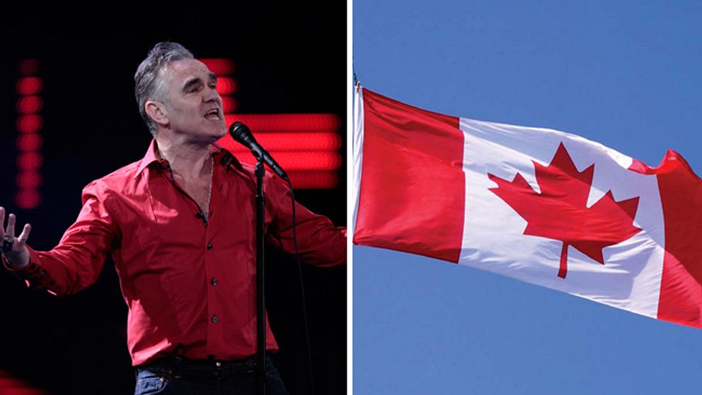 Morrissey har hamnat i en ordstrid med kanadensiska myndigheter om säljakt.