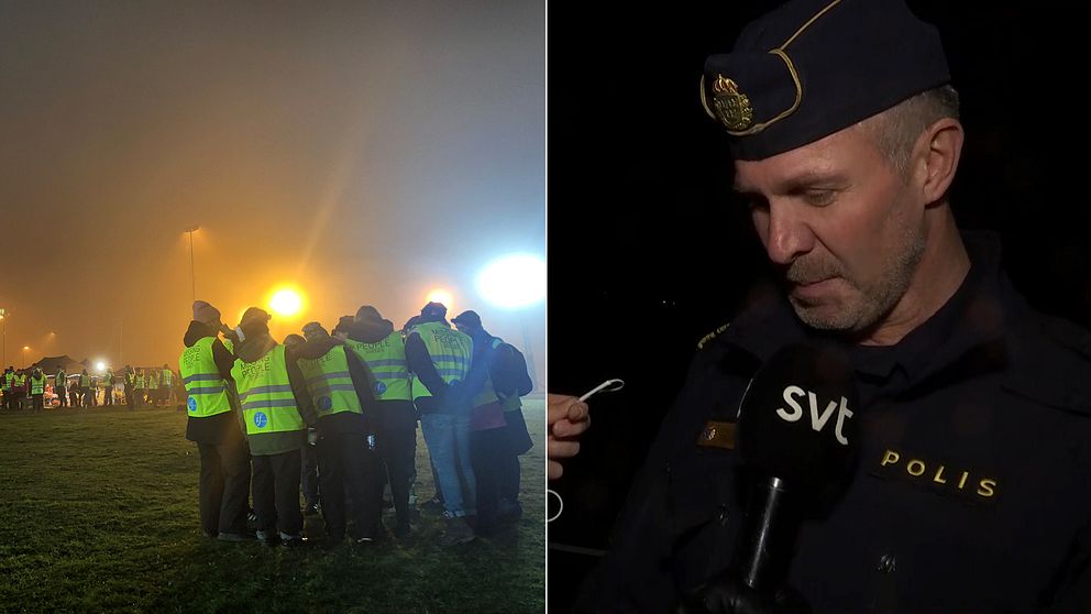 Efter att tusentals personer letat sedan i tisdags har man hittat en kropp som man tror är den försvunna 12-åringen, bekräftade polischef Christer Bartholtsson.