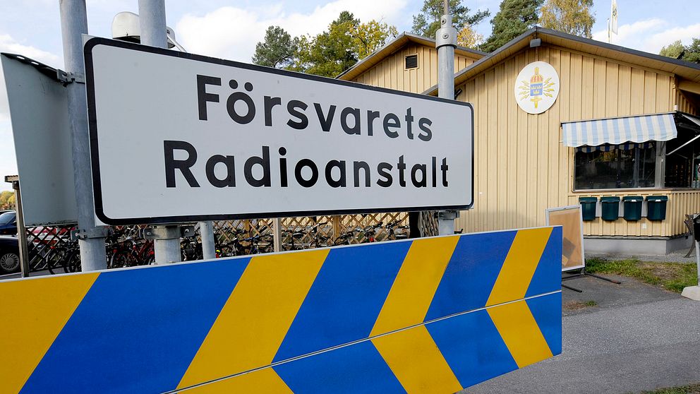 Försvarets Radioanstalt på Lovön utanför Stockholm.