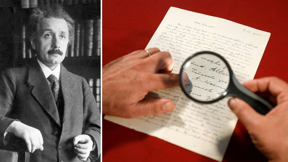 Fysikern Albert Einsteins handskrivna brev till sin syster såldes på auktion i Jerusalem, Israel.