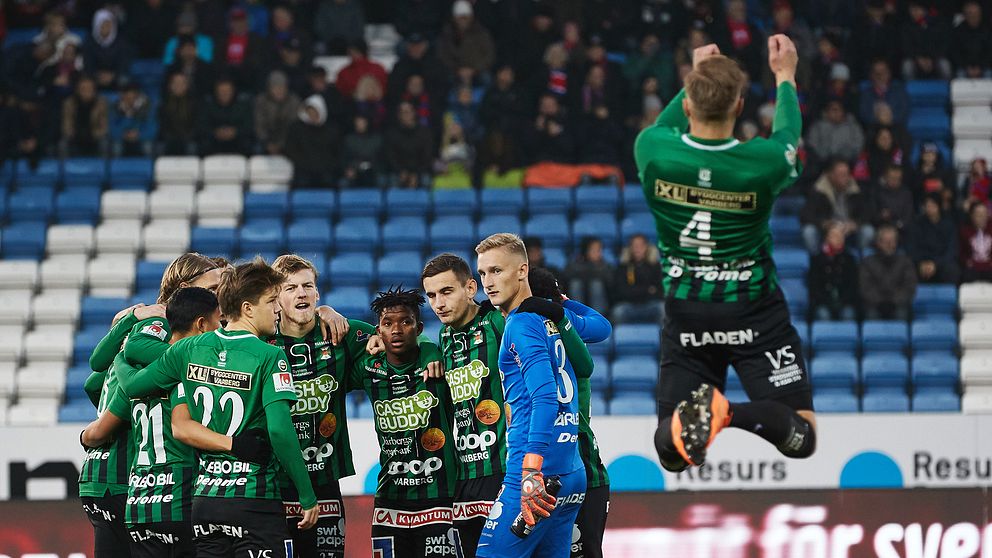 Matchbild från Olympia inför mötet mot Helsingborg.