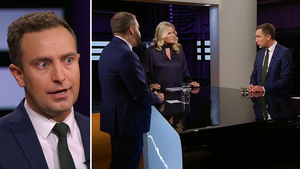 Tomas Tobé, rättspolitisk talesperson för Moderaterna gästade SVT:s Agenda på söndagen.