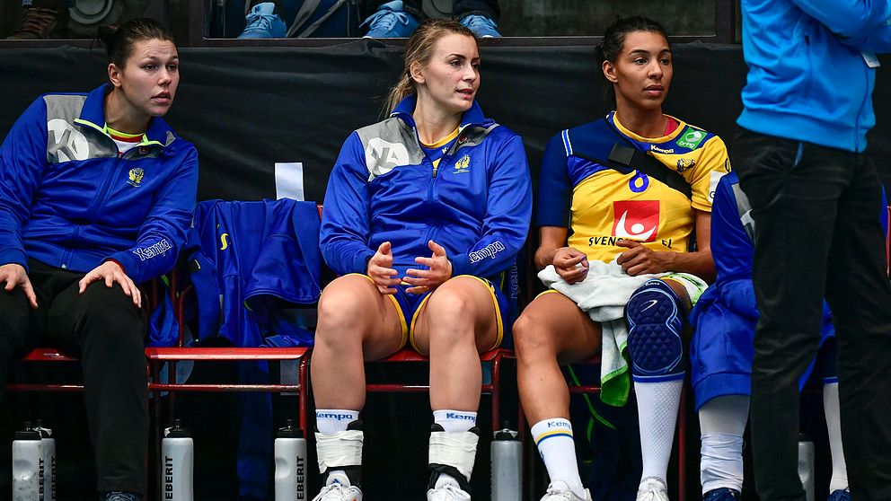 Filippa Idéhn, Isabelle Gulldén och Jamina Roberts.