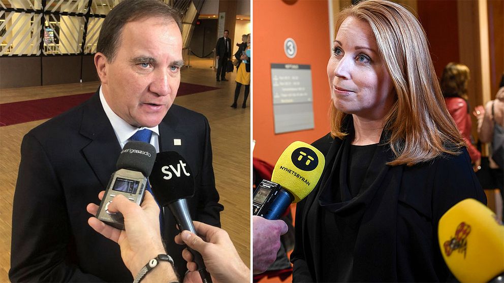 Stefan Löfven och Annie Lööf