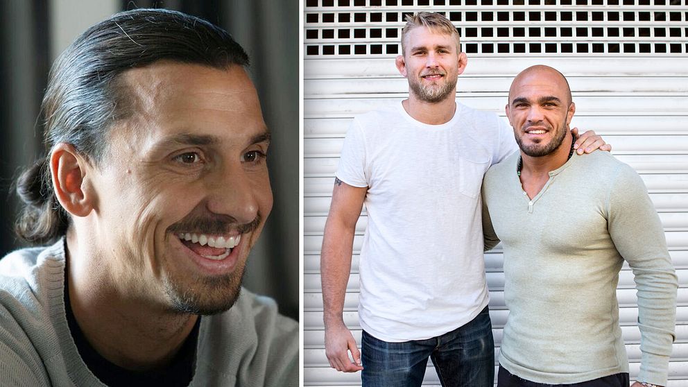 Zlatan Ibrahimovic hejar på UFC-svenskarna Alexander Gustafsson och Ilir Latifi.