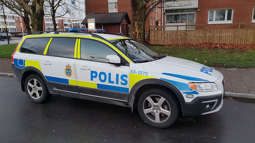 Polisen på plats på Hermodsdal i Malmö.