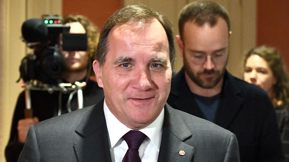 S-ledaren Stefan Löfven