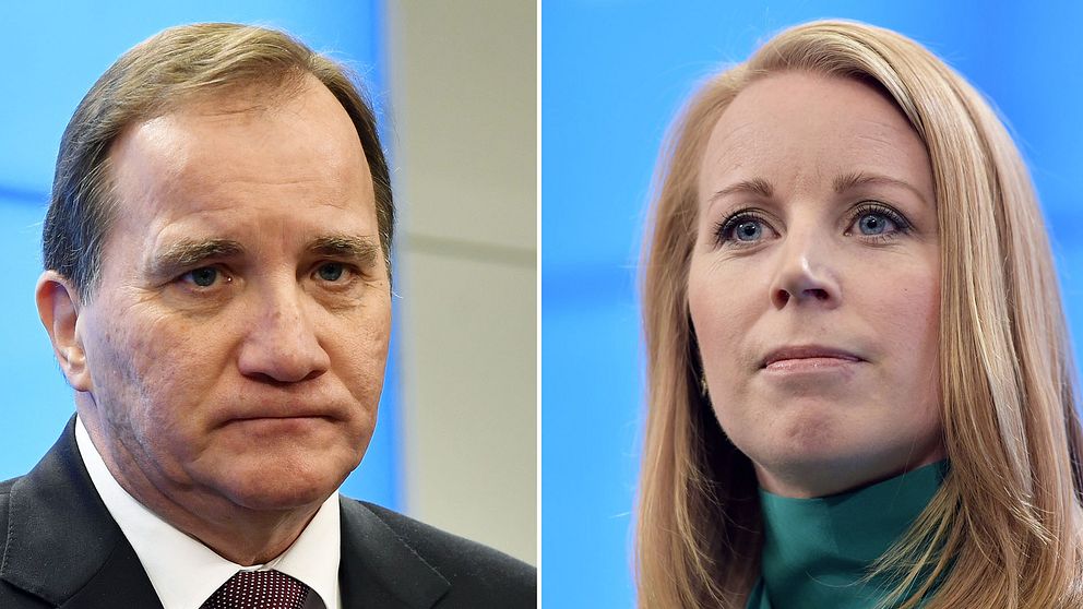 Stefan Löfven och Annie Lööf.