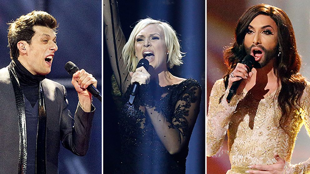 Aram MP3 (Armenien), Sanna Nielsen (Sverige) och Conchita Wurst (Österrike) är vinnartippade.