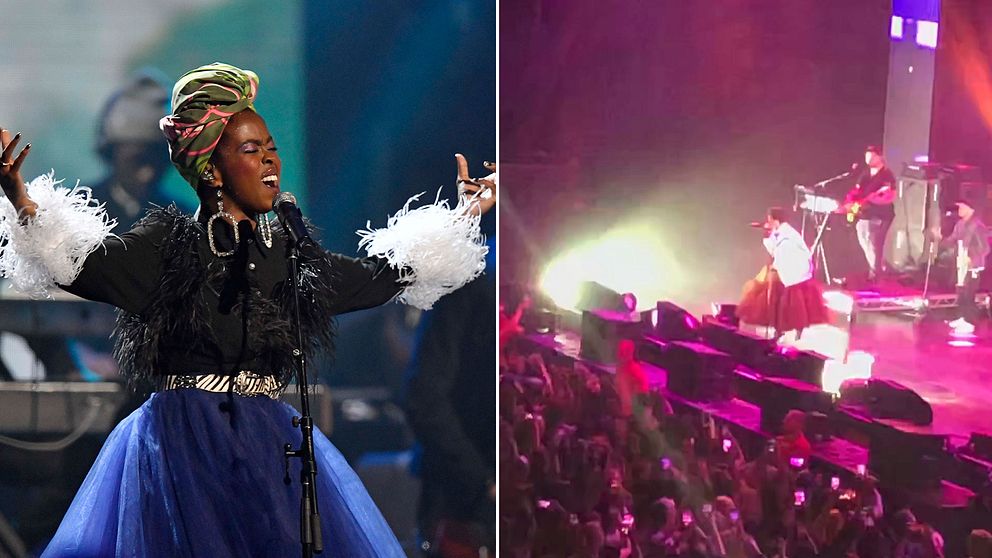 Lauryn Hill uppträdde i Stockholm under måndagskvällen.