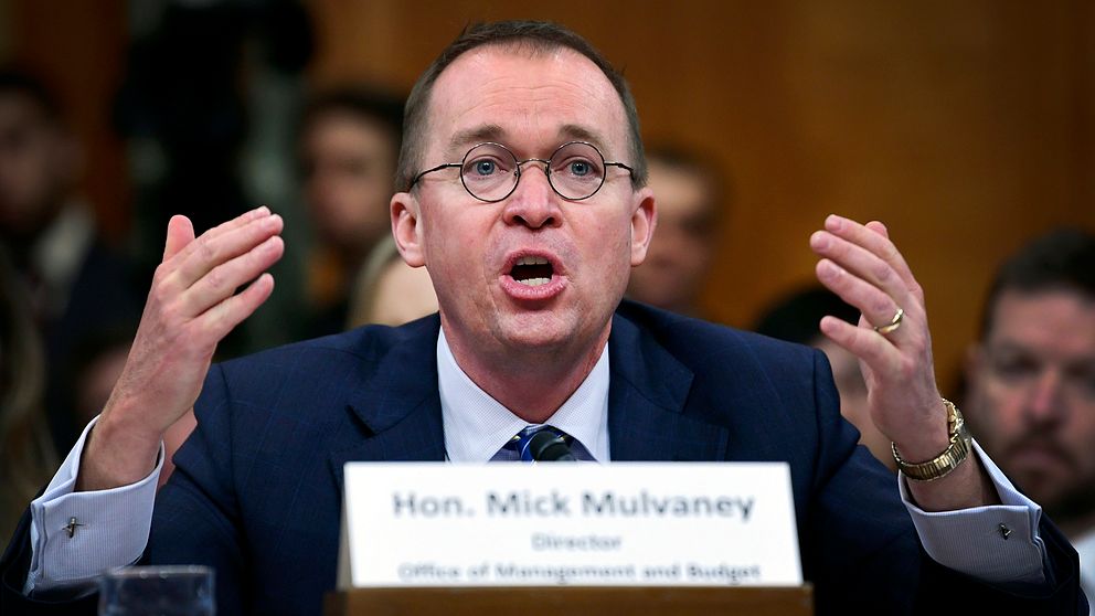 Budgetchefen vid Vita huset, Mick Mulvaney, tar nu över som president Donald Trumps stabschef i USA.