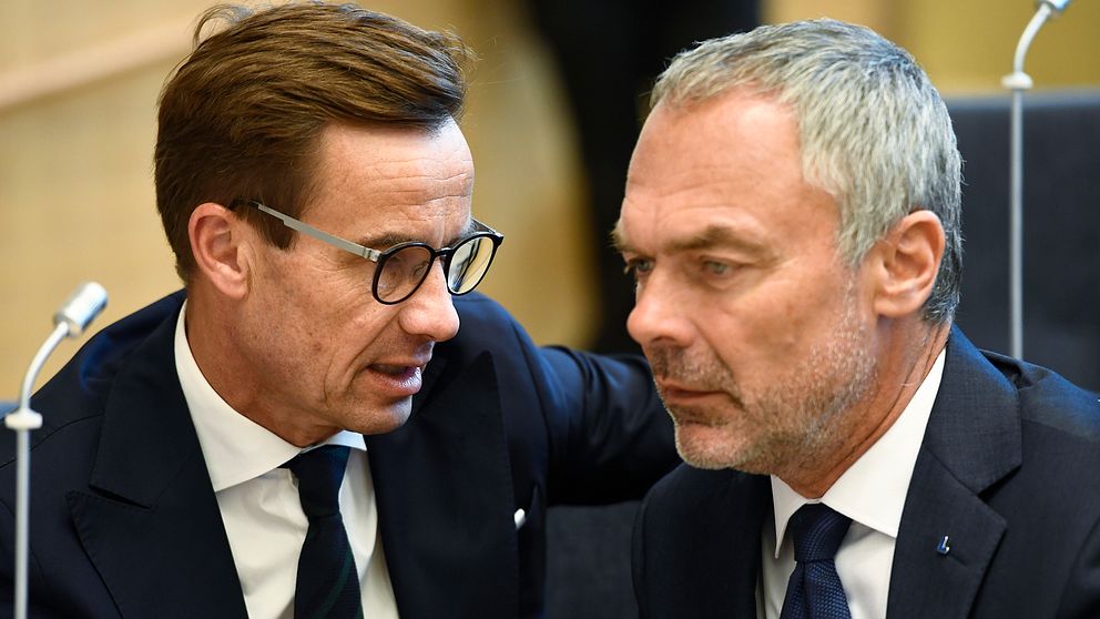 Ulf Kristersson och Jan Björklund