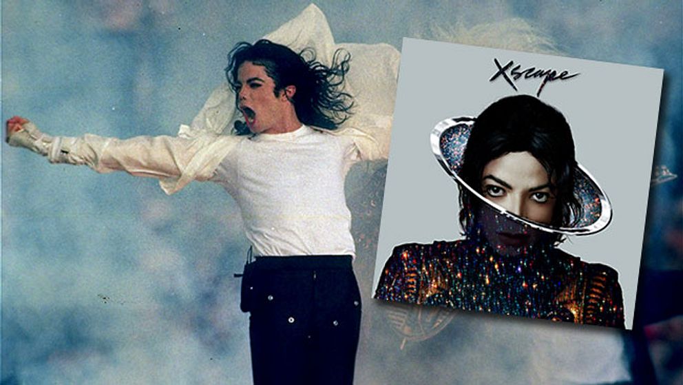Michael Jackson när han uppträdde under Super Bowl 1993.